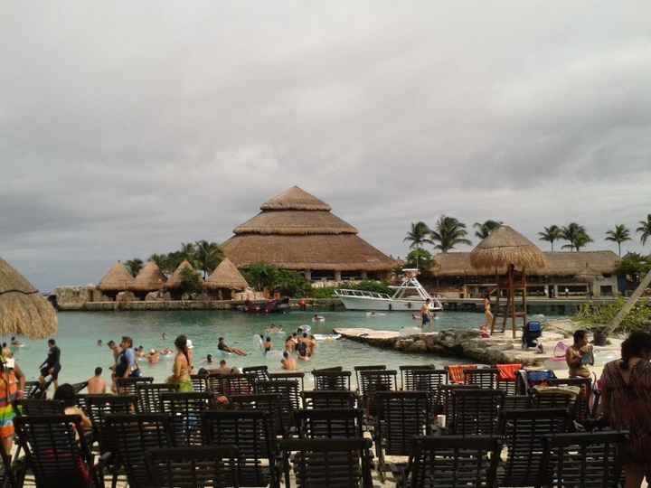 xcaret - praia