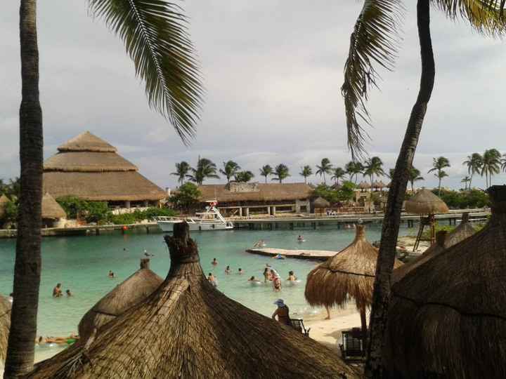 xcaret - praia