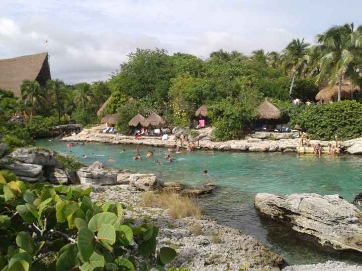 xcaret - praia