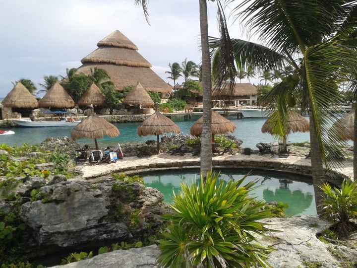 xcaret - praia