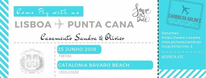 Convites para Punta Cana