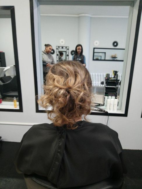 prova do penteado
