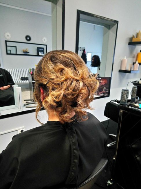 prova do penteado