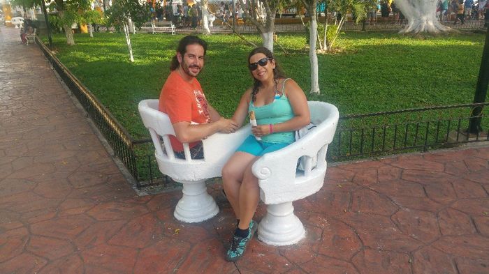 valladolid - parque dos namorados (nome dado devido a estes banquinhos)