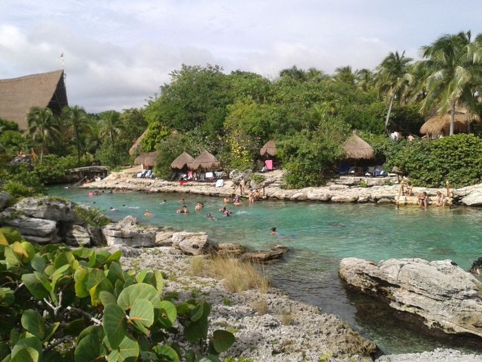 xcaret - praia