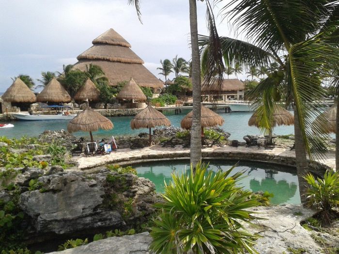 xcaret - praia