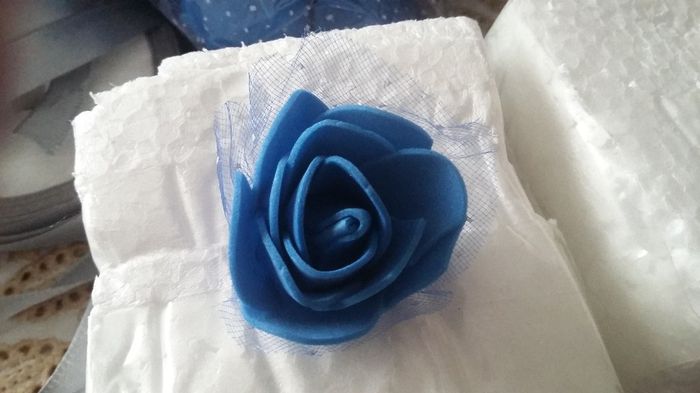 rosinhas para a decoração e carro