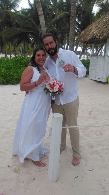 o nosso casamento em Punta Cana :) 6