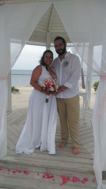 o nosso casamento em Punta Cana :) 7