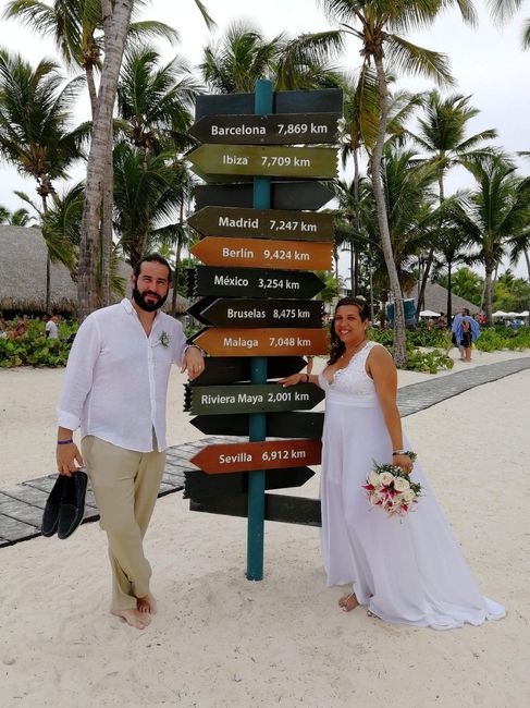 o nosso casamento em Punta Cana :) 15