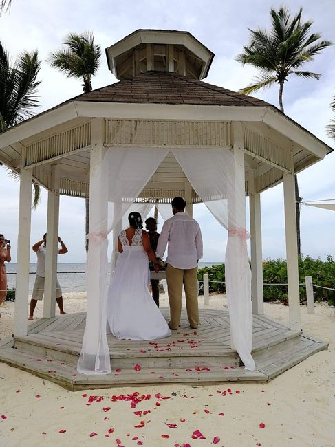 o nosso casamento em Punta Cana :) 17