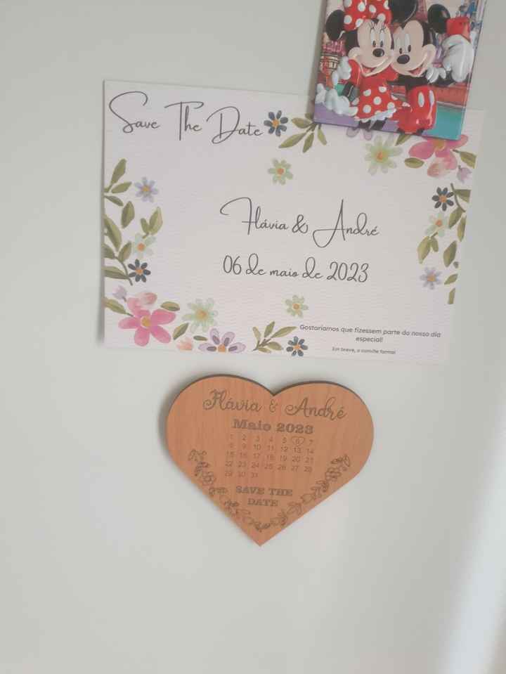Antes do convite, vais mandar um "Save the date"? - 1