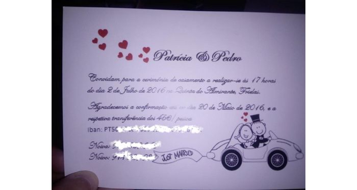 Casamento por adesão - convites - 1