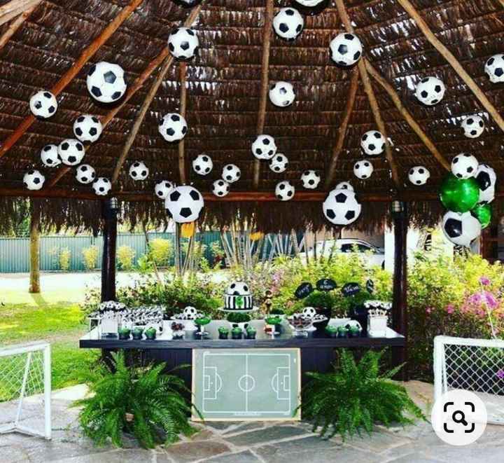 Casamento - tema desporto - 4