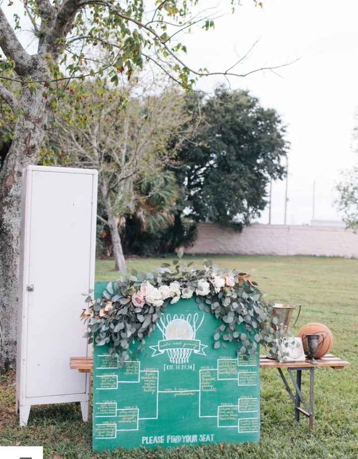 Casamento - tema desporto - 14