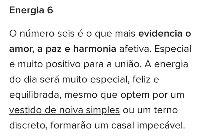 Escolhendo a melhor data para o enlace - 1