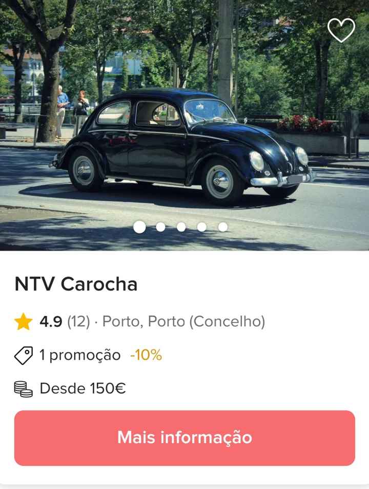 Alugaram carro para transporte? - 2