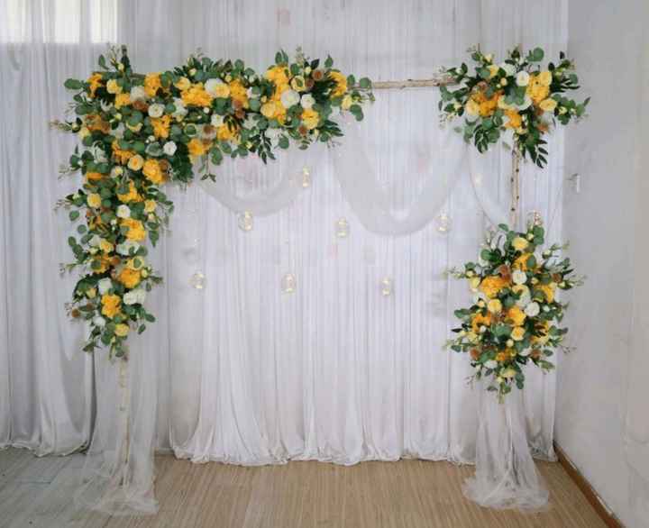 Casamento em tons de amarelo - 1