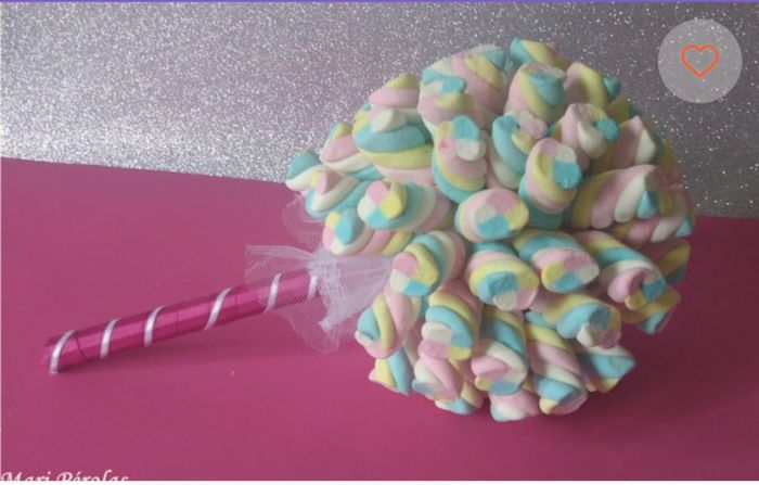 Alguem ja usou bouquet de Marshmallow no casamento? 2