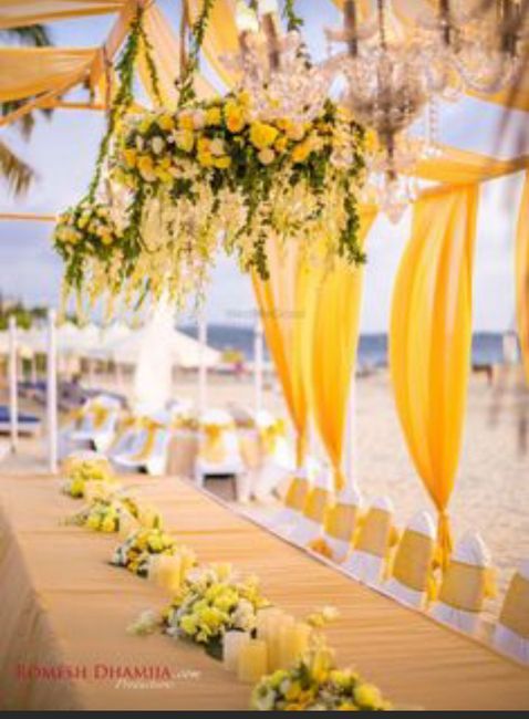 Casamento em tons de amarelo 4