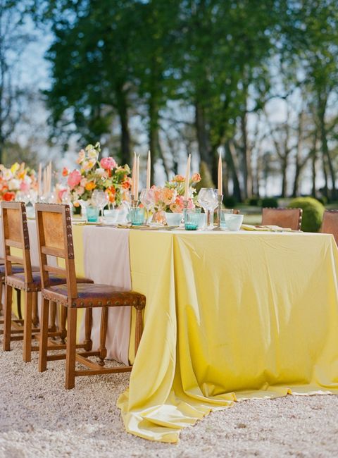 Casamento em tons de amarelo 12