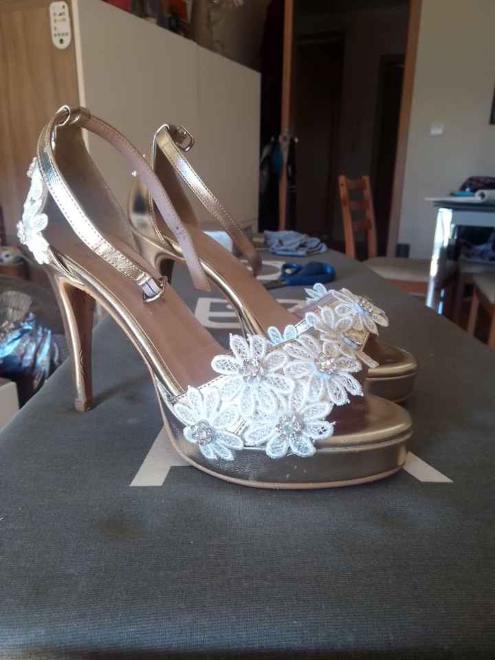 Estes sapatos para a noiva, inspirados na passagem do ano! - 2