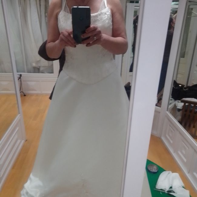 Encontrar o vestido de noiva foi fácil ou difícil? 2