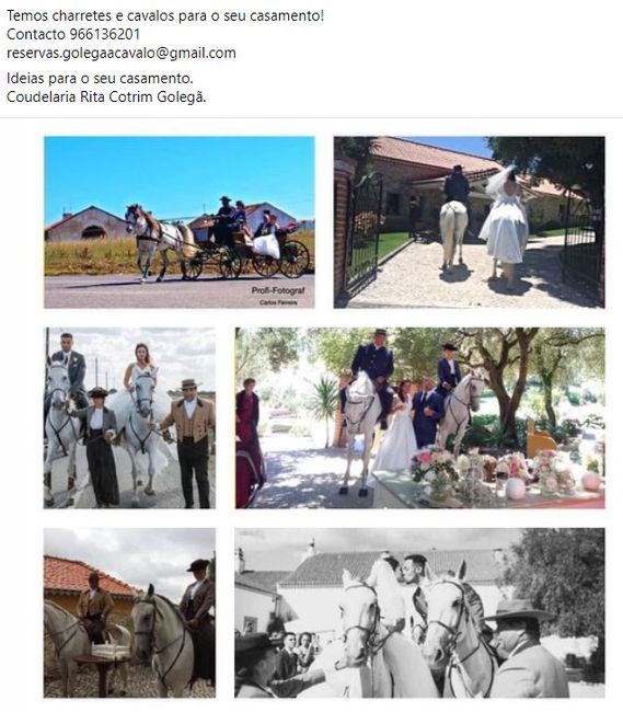 Charrete para casamento 1