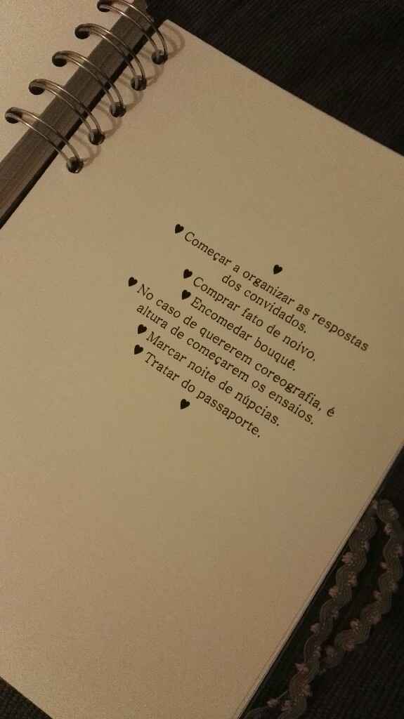 Agenda noiva - 7