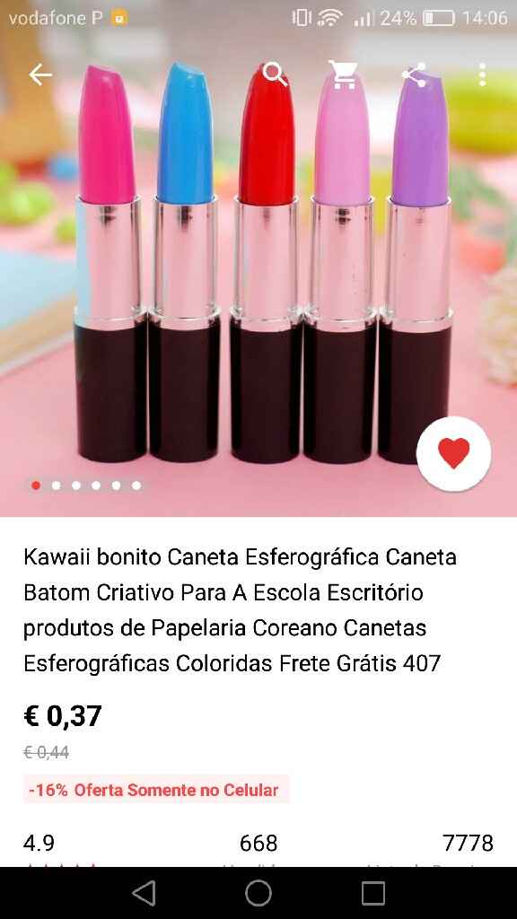  Lembranças para adolescentes - 1