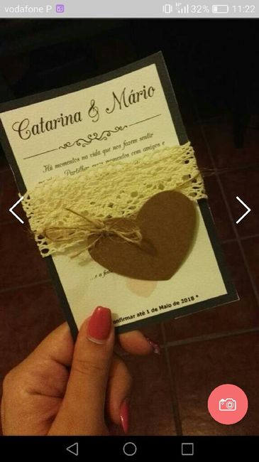 Os convites de casamento: já estão escolhidos? - 2
