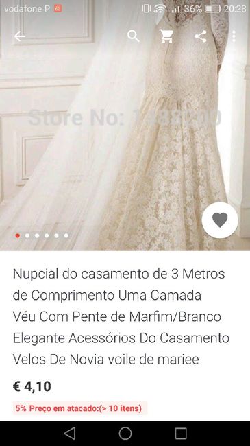  Véu no Aliexpress - 1