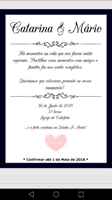  Convites de casamento - 1