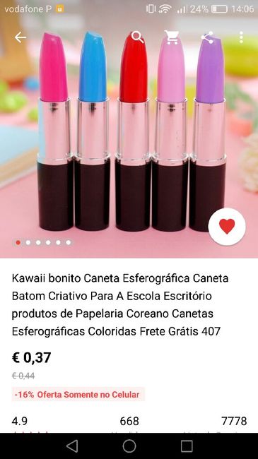  Lembranças para adolescentes - 1