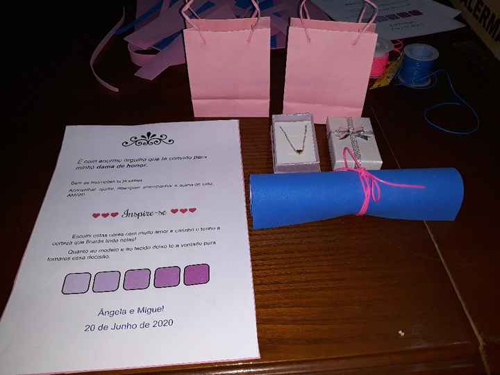 Convite damas de honor - 1