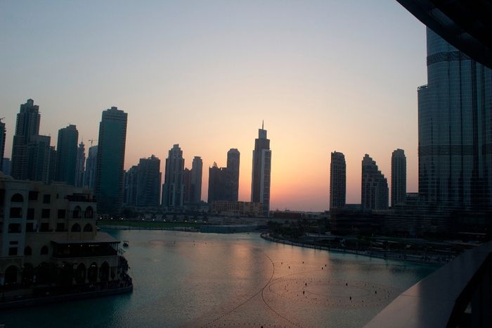 Dubai sunset