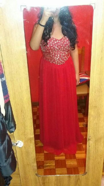 Chegaram os vestidos das damas de honor! - 1