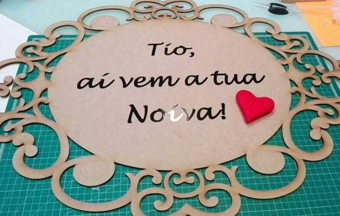 Placa igreja