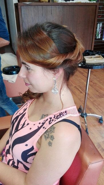 Prova penteado e make up... check - 4