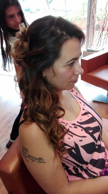 Prova penteado e make up... check - 5