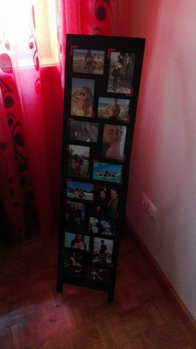 Fotos no quarto
