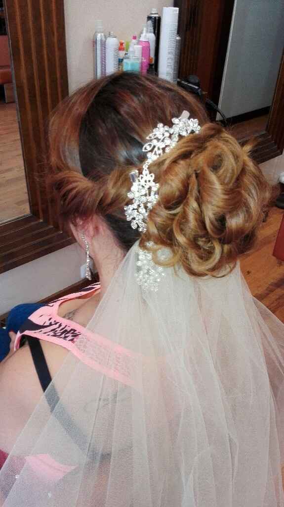 Prova penteado e make up... check - 1