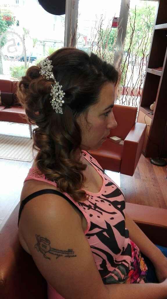 Prova penteado e make up... check - 3