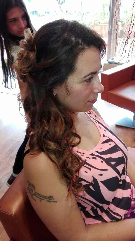 Prova penteado e make up... check - 5