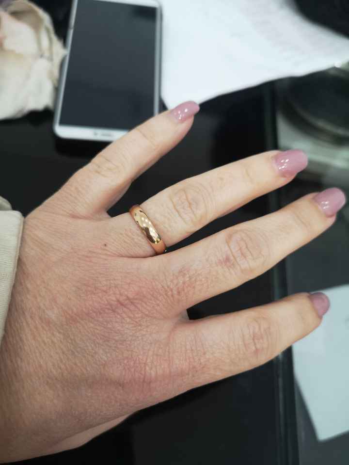 Alianças... Check 😁 - 1