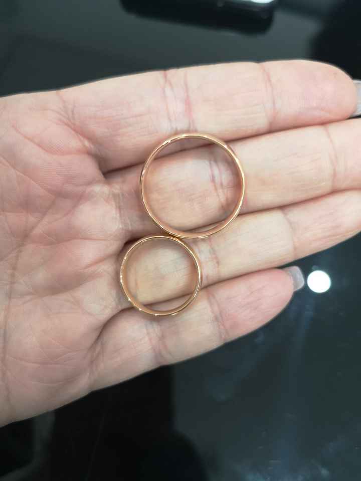 Alianças... Check 😁 - 3