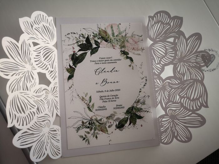 Convites de casamento - 1