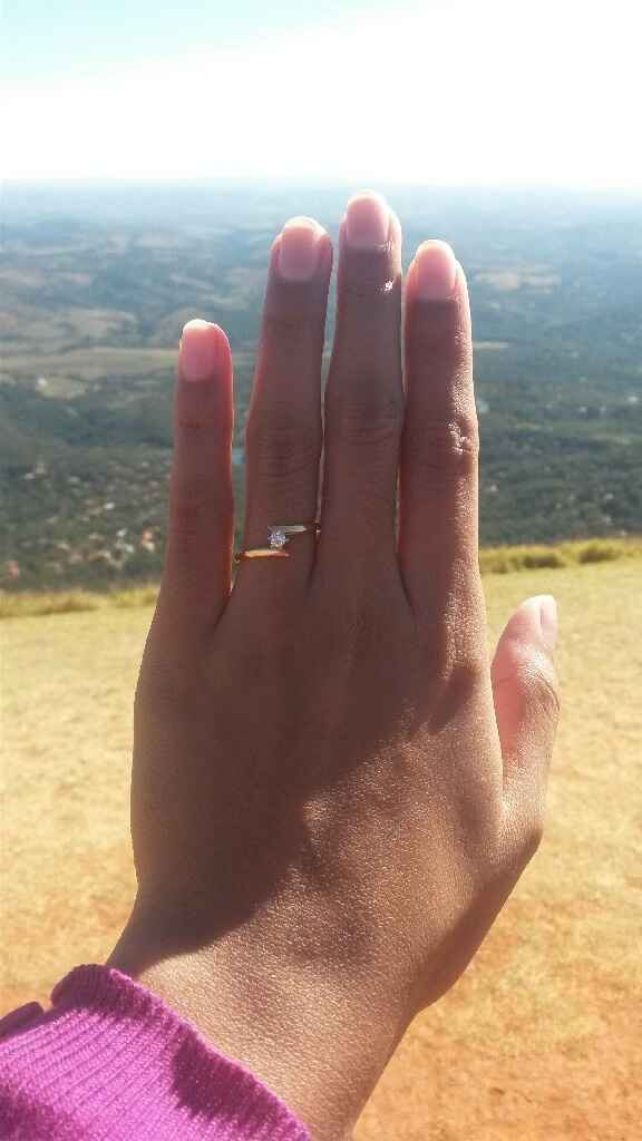 O meu anel de noivado! :d - 1