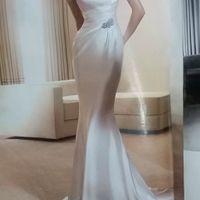 Vestido em vermelho Damas