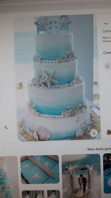 Vão ter cake topper no bolo de casamento? 6